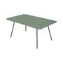rechteckiger Tisch Luxembourg metall grün / 165 x 100 cm - 6 bis 8 Personen - Fermob