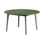 Table ronde Plus4 métal vert / L 138-198 cm - 6 à 10 personnes - Emu