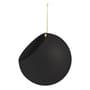 Blumenampel Globe Large metall schwarz / Ø 21 cm - Metall - AYTM