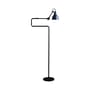 Lampadaire N°411 métal bleu / Orientable - H 138 cm / Lampe Gras - DCW éditions