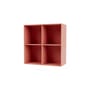 Portaoggetti da parete Show legno rosa / L. 69,6 x P. 30 x H. 69,6 cm - MONTANA