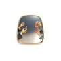Specchio Toiletpaper metallo vetro multicolore oro specchio / Lipsticks - 54 x 59 cm - Seletti