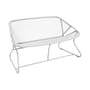 Canapé de jardin 2 places Sixties / L 118 cm - Plastique tressé - Fermob