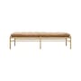 Dormeuse OW150 pelle marrone / Ole Wanscher - 1963 - CARL HANSEN & SON