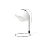Lampe de table FlowerPot VP4 métal blanc / H 36 cm - By Verner Panton, 1968 - &tradition