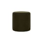 Pouf Folk Grand tissu vert / Ø 40 x H 40 cm - NOO.MA