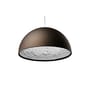 Suspension Skygarden 2 métal pierre marron / Ø 90 cm - Halogène - Flos