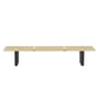 Banc Nelson Bench bois naturel / L 184 cm - By George Nelson, 1946 - Vitra