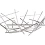 Blow up Basket metal Ø 32 x H 10  cm - Alessi