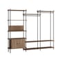 Dressing Shelving System – s.200.3.C / L 239 x H 200 x Prof. 35 cm - MOEBE