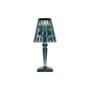 Kabellose, wiederaufladbare Außenlampe Big Battery LED plastikmaterial blau / H 37 cm - Aufladbar über USB - Kartell