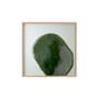 Affiche encadrée Bas Relief 2 papier bois vert / By Ronan Bouroullec - 60 x 60 cm - The Wrong Shop