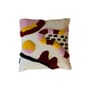 Coussin Jolly / 45 x 45 cm - Laine recyclée tissée main - COLORTHERAPIS