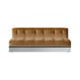 Sofa Stanley textil gelb / 3-Sitzer - L 195 cm - RED Edition