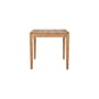 Table carrée Bok OUTDOOR bois naturel / 80 x 80 cm - 4 personnes - Ethnicraft