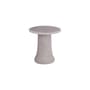 Table d'appoint Babar verre violet / Ø 42 x H 41 cm - 100% recyclé / Fait main - Glas Italia