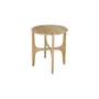 Table d'appoint PI bois naturel / Ø 47 x H 50 cm - Ethnicraft