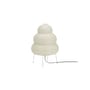 Akari 24N Table lamp paper beige /Isamu Noguchi, 1951 - Ø 40 x H 58 cm - Vitra