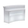 Bar lumineux Break Bar plastique blanc / L 175 cm - Slide