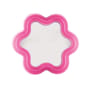 Leuchtspiegel mit Stecker Supercurve - Flower plastikmaterial rosa / LED - L 118.5 x H 108 cm - Seletti