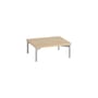 Accessorio  legno naturale / Base su gambe L 43,5 x P 35 x H 17 cm - Per Pannello Pannello medium impilato - Muuto