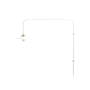 Applique avec prise Hanging Lamp n°5 / H 100 x L 90 cm - valerie objects