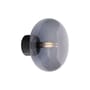 Bad-Wandlampe Karl-Johan Bathroom glas grau / IP44 - Sockel Marmor - NEW WORKS