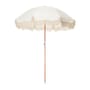Parasol The Premium Beach blanc / Ø 180 cm - Inclinable - BUSINESS & PLEASURE