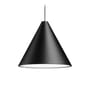 Pendelleuchte String Light Cone metall schwarz LED / 12 m langes Kabel als Deko-Element - Flos