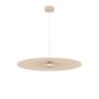 Sospensione Carmen Medium tessuto beige / LED - Ø 90 cm - Hartô
