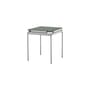 Table d'appoint Sett LN11 marbre vert / 40 x 40 x H 46 cm - &tradition