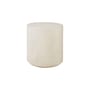 Beistelltisch Elements corian weiß / Ø 40 x H 42 cm - Mikrozement - Ethnicraft