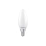 Dimmbare E14 LED-Lampe Flamme B35 glas weiß Frosted / 5,9 W (= 60 W) – Warmweiß - Osram