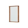 Miroir mural Symmetry Small bois naturel / L 45,8 x H 71 cm - Frama 