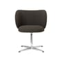 Rico Swivel armchair textile grey / Bouclé fabric - Ferm Living