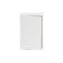 Scaffale Stacked legno bianco / Larghezza 43x65 cm - Con porta - Muuto