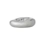 Shine Bowl ceramic silver / Ø 18 x H 6 cm - Bloomingville
