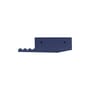Vibes Small Wall shelf metal blue / L 20 cm - NOBODINOZ