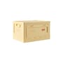 Boîte Box Large plastique jaune / 50 x 35,5 x H 29 cm - Empilable - STUDIO ABOUT