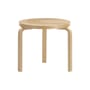 90D Coffee table natural wood / Ø 48 x H 44 cm - Artek + Marimekko, 90th anniversary limited edition - ARTEK