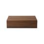 Mass High Coffee table wood brown / 103 x 60 x H 27 cm - NEW WORKS