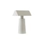 Schnurlosleuchte Caret MF1 metall grau / Stahl - H 22 cm - &tradition