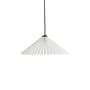 Suspension Matin tissu blanc / Ø 38 cm - Hay