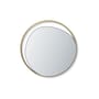Ellipse Wall mirror gold metal / Ø 50 cm - RED Edition