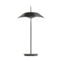 Lampe de table Mayfair LED noir / H 52 cm - Vibia