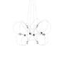 Pendelleuchte Munari 10 metall schwarz / LED - 120 x 90 x H 83 cm / Vormontierte Version - DCW éditions