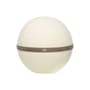 Pouf Bouclette Regular blanc / Ergonomique - Ø 55 cm / Laine bouclette - BLOON PARIS