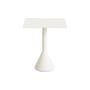 Palissade Cone Square table metal white / 65 x 65 cm - Bouroullec, 2016 - Hay