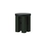 Fyr Stool wood green / Ø 40 x H 45 cm - Normann Copenhagen
