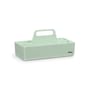 Aufbewahrungsbehälter Toolbox RE plastikmaterial grün / Recycelt - In Fächer aufgeteilt / 32 x 16 cm - Vitra